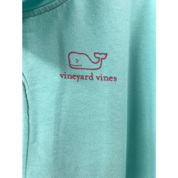 Vineyard Vines Women's Green Long Sleeve Mock Neck Pullover Sweatshirt Large - Picture 4 of 8